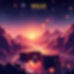 Illustration showing Nolus protocol connecting Cosmos chains with Solana for blockchain interoperability