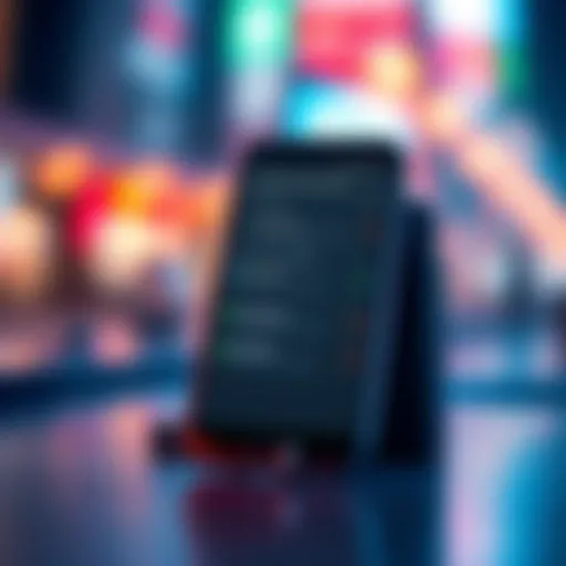 A smartphone displaying the Notification History Manager interface with options to recover deleted messages and manage notifications.