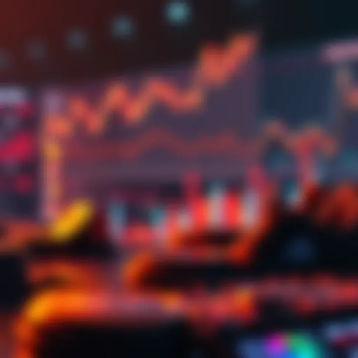 A visual representation of small cap cryptocurrencies, highlighting Kendu with graphs showing upward trends and community engagement.