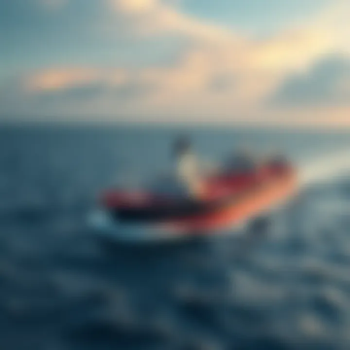 An oil tanker navigating through ocean waters, representing Iran's reliance on USDt for tanker fees