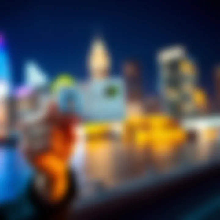 A person holding a Palau ID card, symbolizing a solution to KYC issues in the USA