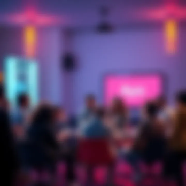 A group of people engaging in a lively discussion about the term Ayo and its cultural significance