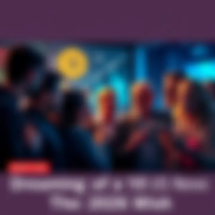 A group of people engaging in conversation about Nexo's value in 2026, showing excitement and anticipation.