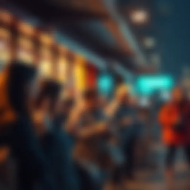 People eagerly checking their phones or mailboxes, hoping for their orders to arrive, showing a sense of anticipation and hope.