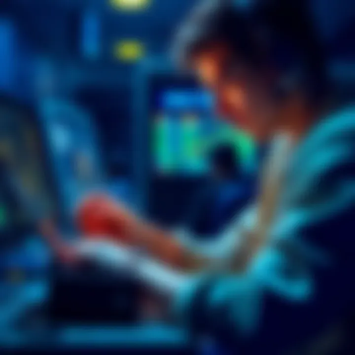 A person setting up a cryptocurrency wallet with private keys while planning a dollar-cost averaging strategy.