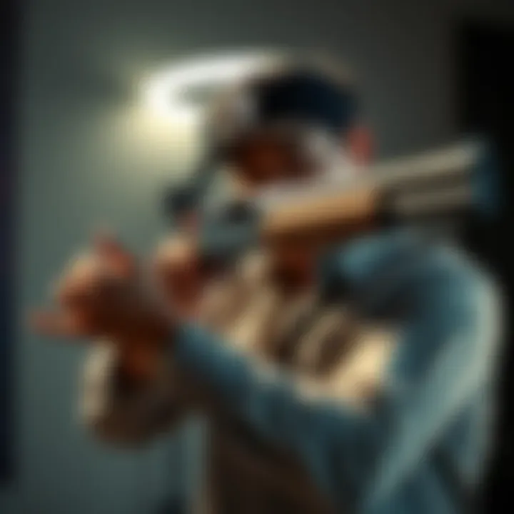 Phil Ngo, wearing a casual shirt, fires a shotgun while discussing the Ethereum Pectra upgrade during an interview