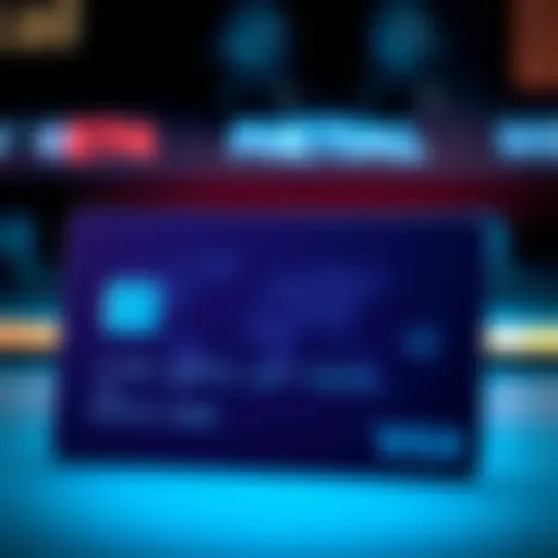 A common plastic card displayed alongside a shiny metal credit card, highlighting the difference in material.