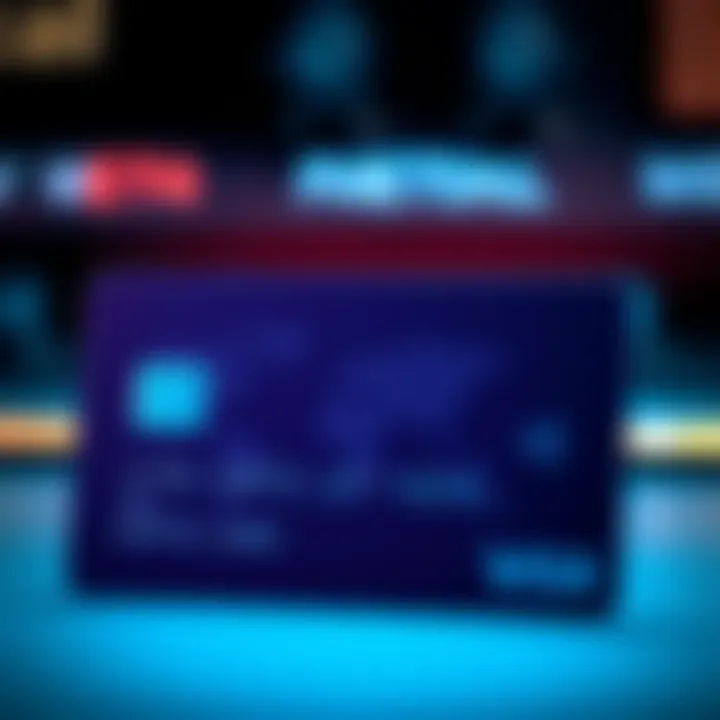 A common plastic card displayed alongside a shiny metal credit card, highlighting the difference in material.