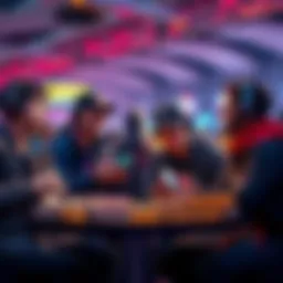 A group of players sharing ideas about diamonds and tokens in gaming, highlighting trading possibilities