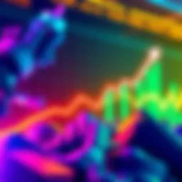 Graphic showing a chart with an upward trend representing Pump.fun's revenue growth, symbolizing success in the crypto market.