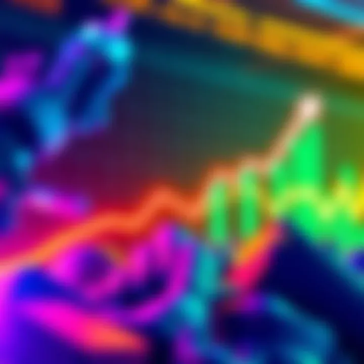 Graphic showing a chart with an upward trend representing Pump.fun's revenue growth, symbolizing success in the crypto market.