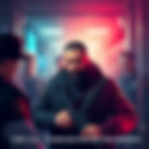 Ray Youssef, known as The War Chief, being taken into custody after his speech at MoneroTopia26, highlighting government scrutiny on P2P cryptocurrency