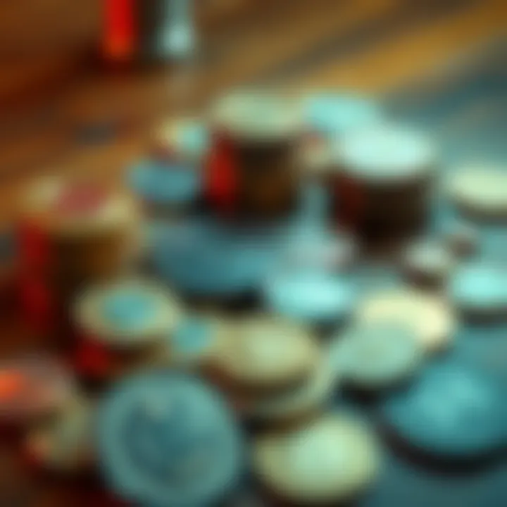 A collection of various coins arranged on a wooden table, showcasing their shiny surfaces and intricate designs, highlighting their potential for trading and investment.
