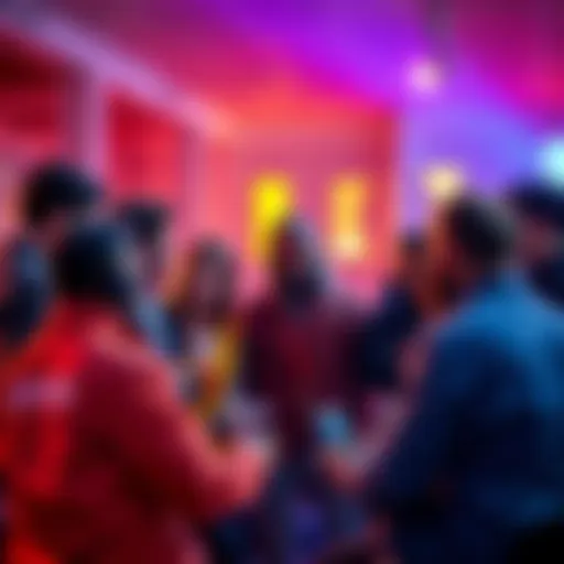 A diverse group of reality show contestants gathered, sharing ideas on social gameplay and alliances, showcasing intense discussions and teamwork.
