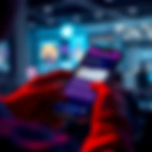 A person using a smartphone to recover their Cake Wallet with seed information on the screen