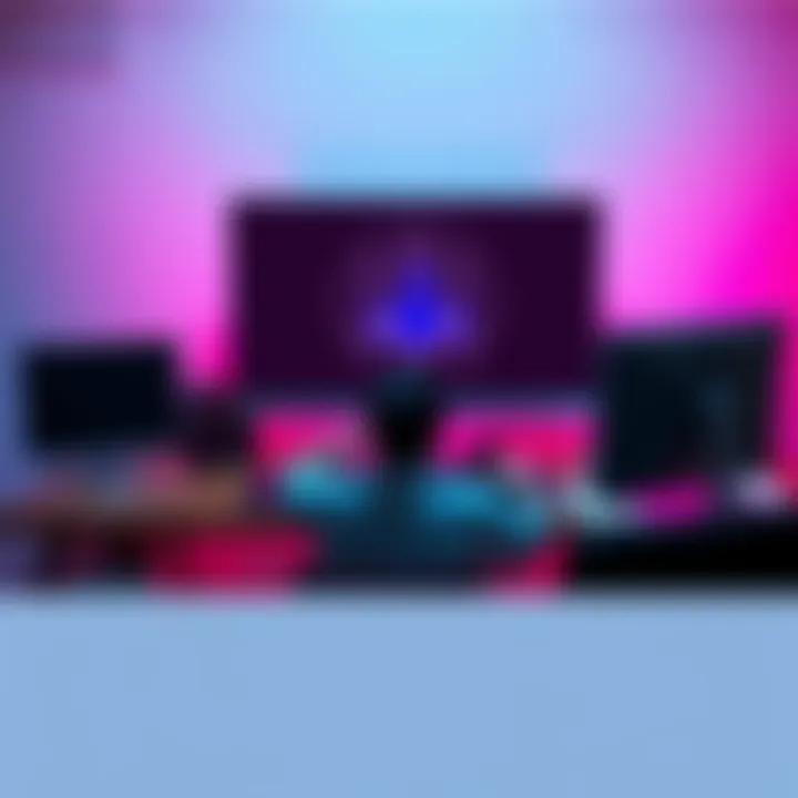 A person sitting at a desk with a computer, looking at a screen that shows a security circle with one member being removed, symbolizing loss and emotional challenge.