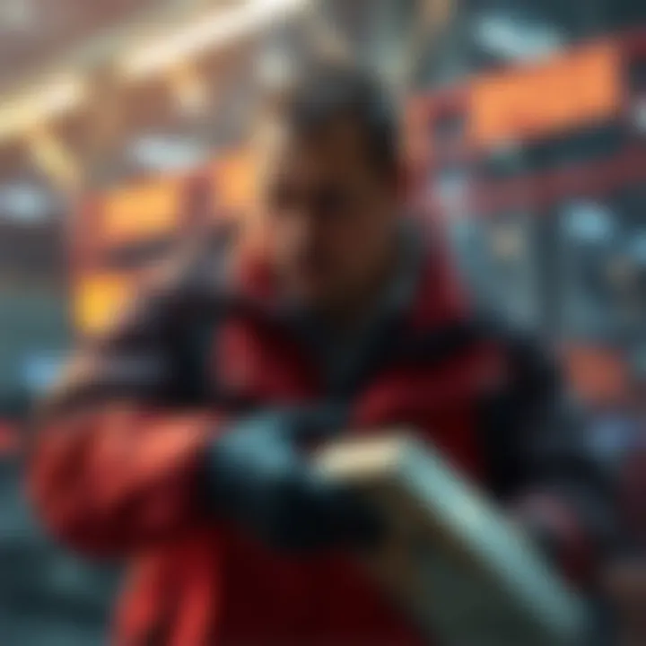 A determined trader focused on market stability