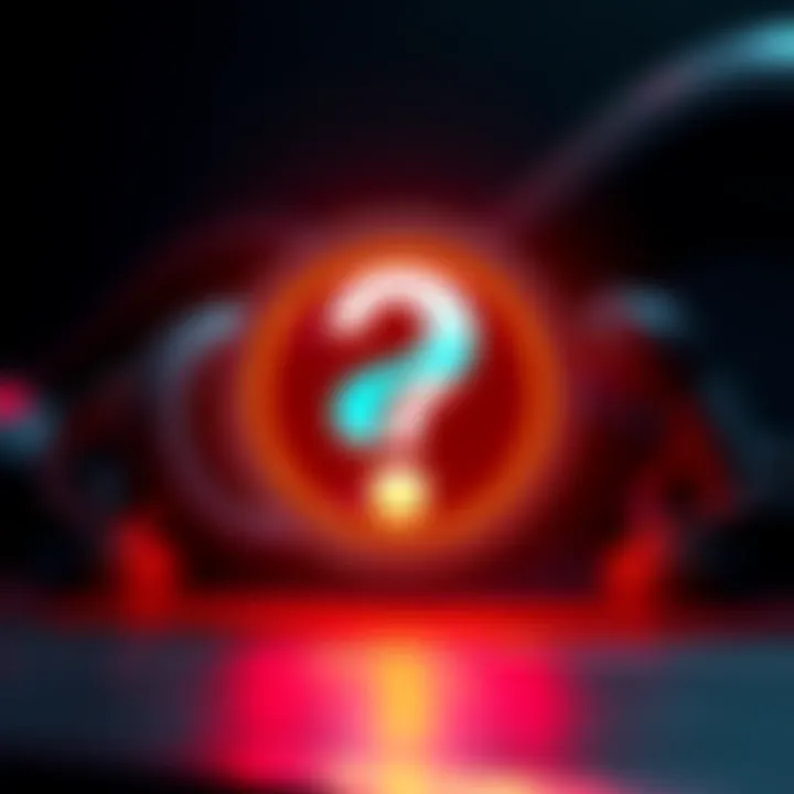 Ripple logo surrounded by a question mark, symbolizing uncertainty after the SEC lawsuit victory