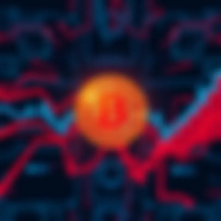 The second Bitcoin logo created by Satoshi Nakamoto displayed on a digital background.