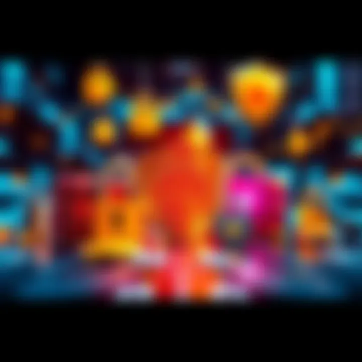 A visual representation of different secure storage methods for XMR, including digital wallets and exchanges, with safety icons like locks and shields.