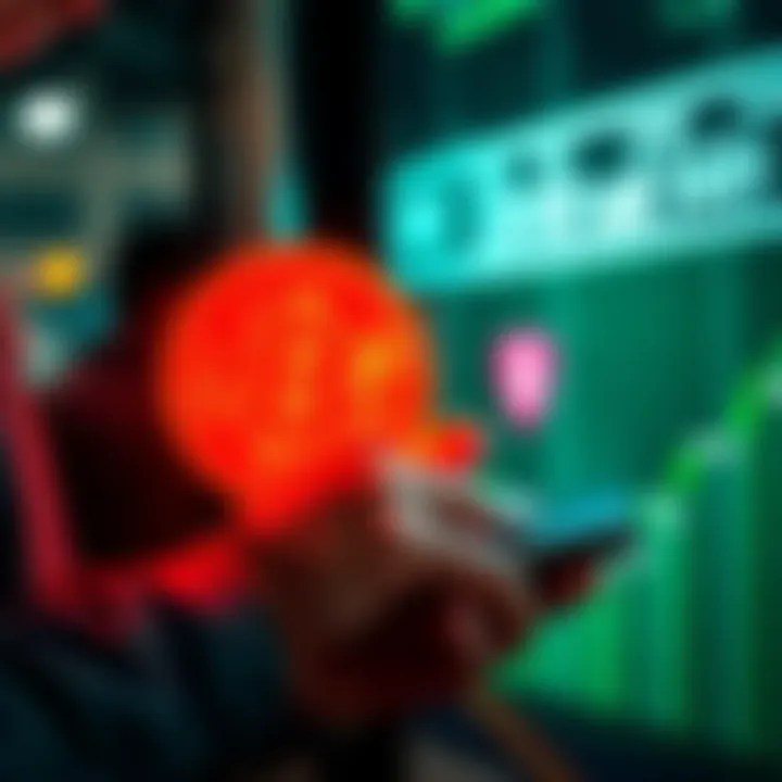 A person using a Ledger wallet to swap BTC for ETH on Changelly, with a focus on security and reliability during the transaction.