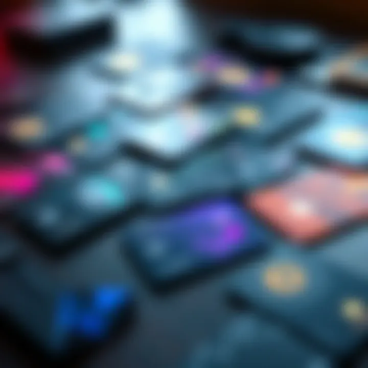A variety of self-custodial crypto cards laid out on a table, highlighting their features and designs.