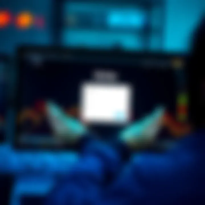 A person using a computer screen to create a MetaMask wallet without an email address, demonstrating the wallet setup process.