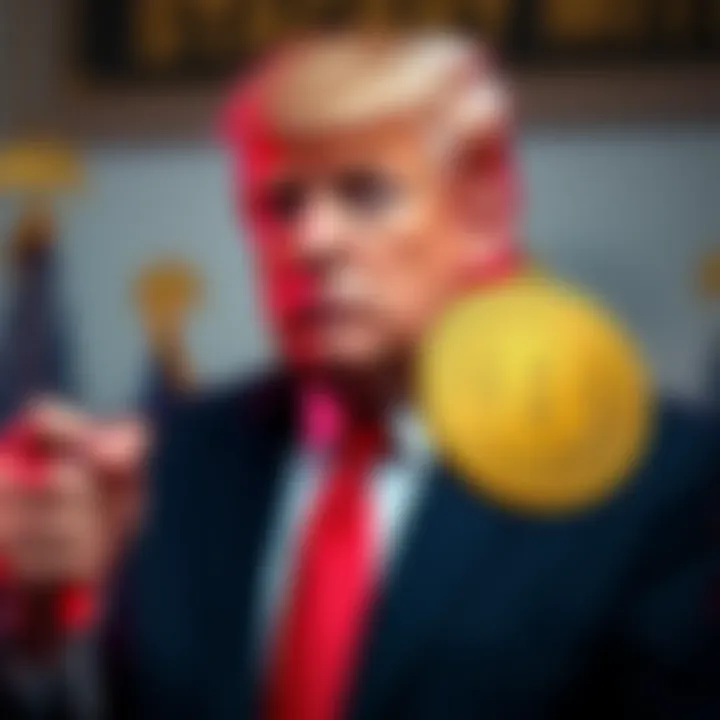 A visual comparison of Jeff 'Soapy' Smith with the $TRUMP coin, highlighting the connection between the con artist and current events.