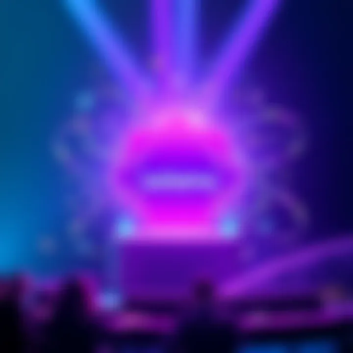 A digital graphic showing the Solana logo with celebratory elements, highlighting the milestone of 100 billion transactions.