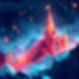 An illustration representing the decline of Solana's validator count and its potential shift to Ethereum rollup strategy.