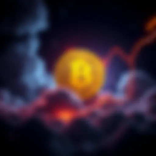 SpaceX logo with Bitcoin symbol and a stock donation graphic in the background.