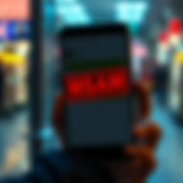 A phone screen displaying suspicious messages related to MEXC, questioning their legitimacy.