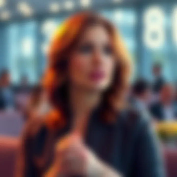 Staci Warden, CEO of Algorand Foundation, talking about blockchain's future in a conference setting