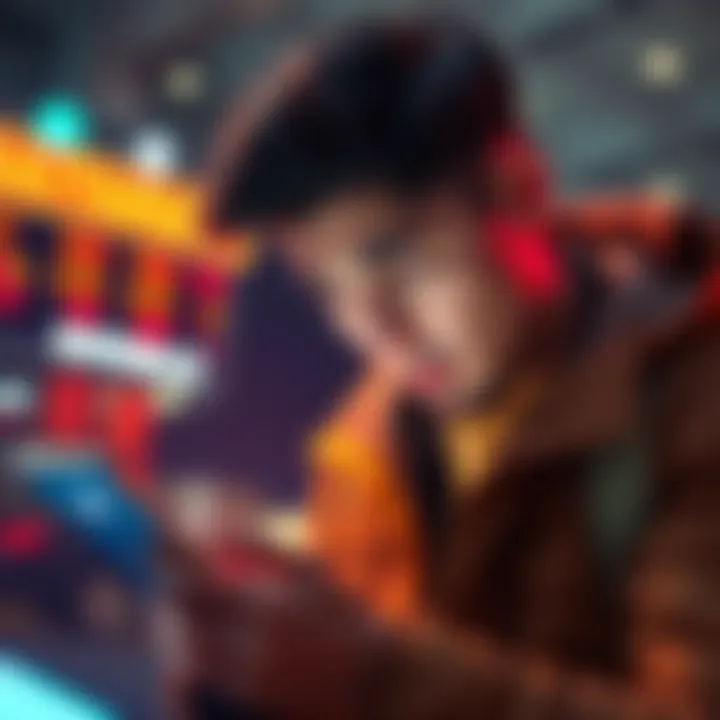 A worried investor looking at their phone displaying SAITAMA memecoin values and exchanges