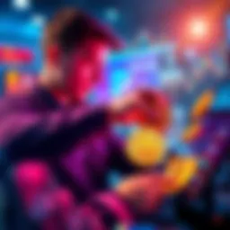 A person exchanging various cryptocurrencies for Bitcoin on a digital platform