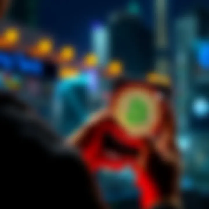 Swapping BTC to ETH A person using a smartphone to exchange Bitcoin for Ethereum without KYC checks.