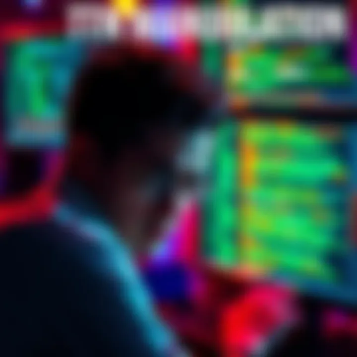 A person looking at a computer screen displaying lines of code with a worried expression, symbolizing the ethical concerns in technology.