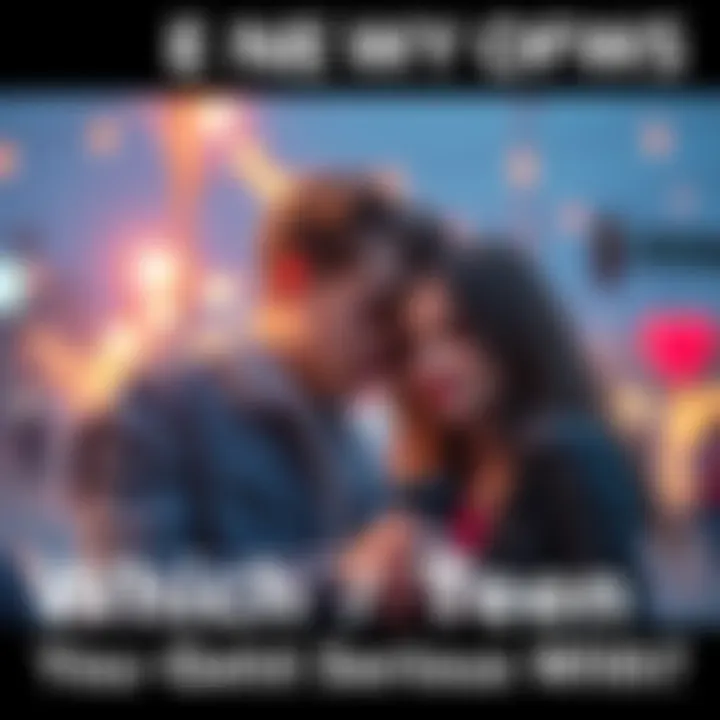 The Complexity of Teenage Relationships A heartwarming moment between two teens, showcasing the depth of their connection and the challenges of young love.