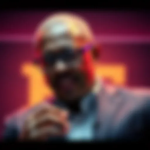 Terrence Howard passionately talking about Bitcoin's future and encouraging investment in cryptocurrency