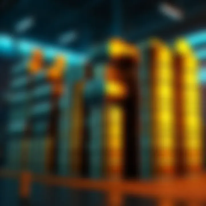 Tether's Gold Purchase Barrels of gold stacked in a secure facility, representing Tether's recent acquisition of 132 tonnes of gold worth $19.8 billion.