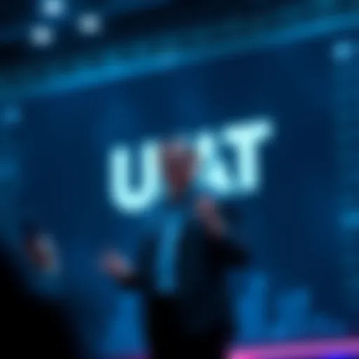 Tether Launches USAT Dollar Tether CEO Paolo Ardoino presenting USAT, a new digital dollar, showcasing ambitions for $500 billion valuation