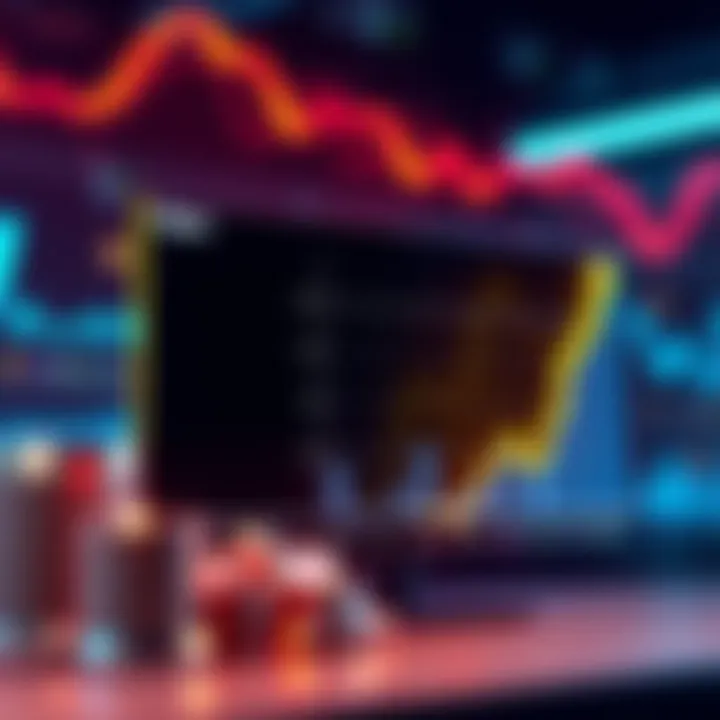 Token Growth Chart A chart showing potential growth of a cryptocurrency token, highlighting upward trends compared to others.