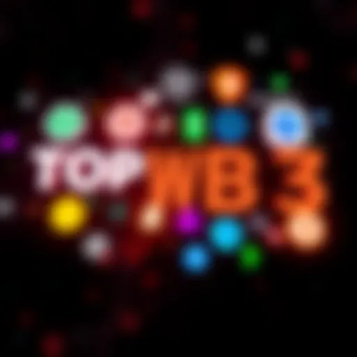 A collage of logos representing leading blockchains in Web3, emphasizing their global impact and high transaction volumes.