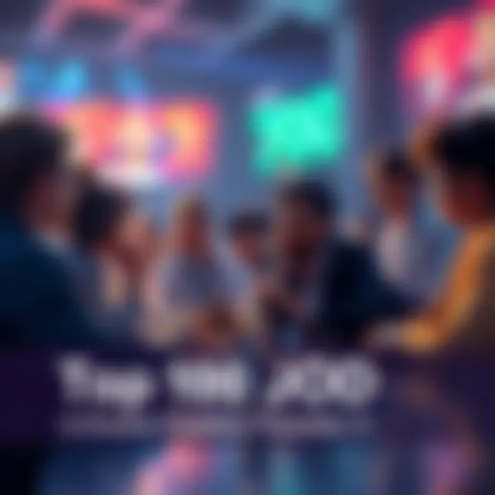 Players engaging in a heated discussion about finishing in the top 100 of events, with a focus on minigame rewards for free-to-play gamers.