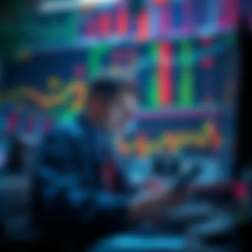 A trader analyzing charts and economic reports before NFP and CPI days to strategize