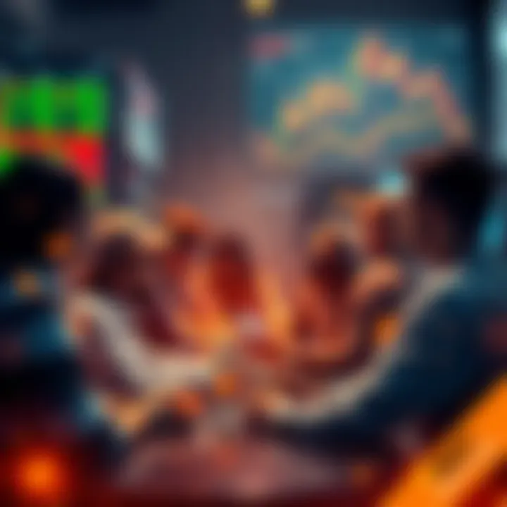 Engaging discussion among traders sharing strategies and tips