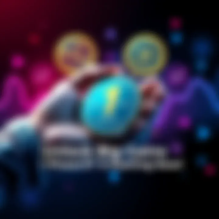 Trading 1 USDT for Rewards A graphic showing a hand holding 1 USDT coin with VIP rewards symbols around it, highlighting a promotion for traders.