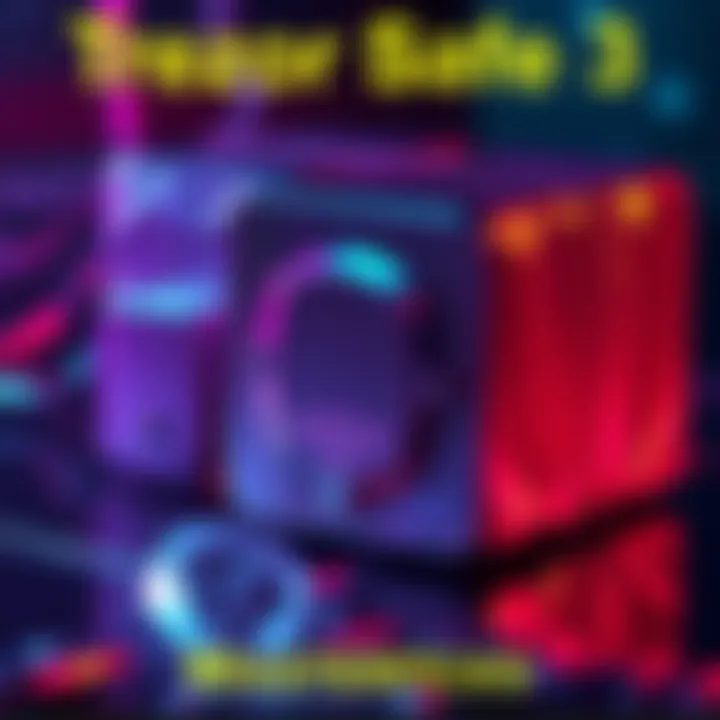 Close-up of Trezor Safe 3 packaging showing the absence of watermarks and holographic seal