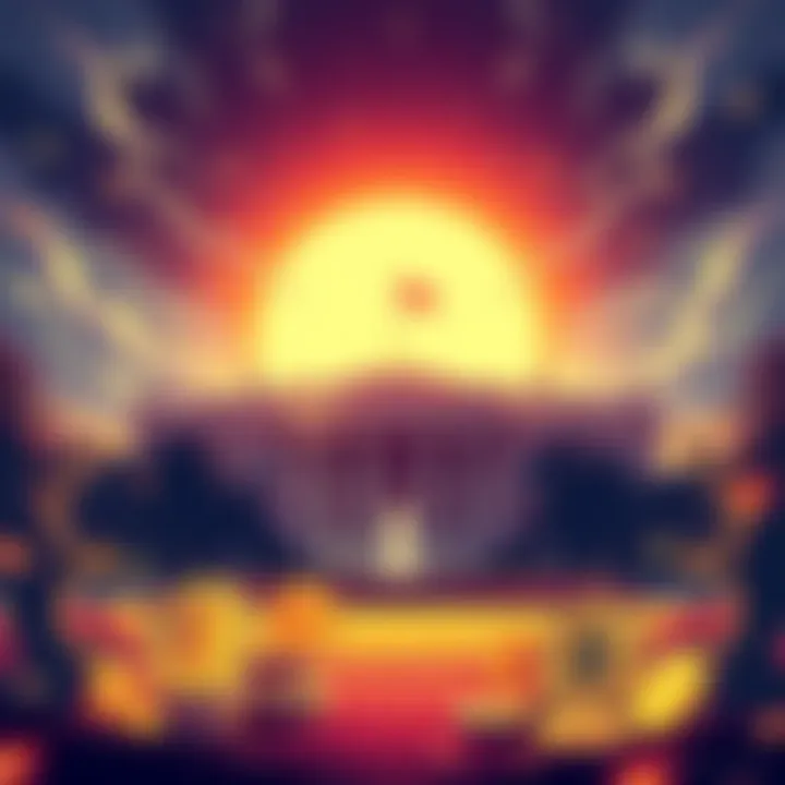 An illustration depicting the impact of Trump's presidency on Bitcoin fortunes