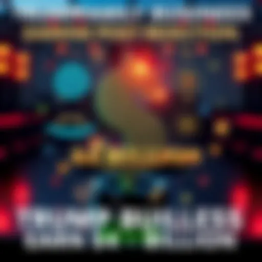 A graphic showing a dollar sign with symbols of AI, cryptocurrency, and nuclear technology around it